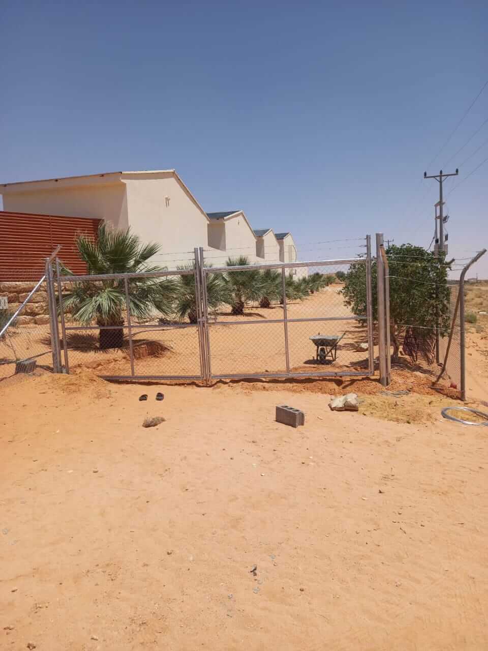 تركيب شبوك مزارع وأراضي لحماية الممتلكات