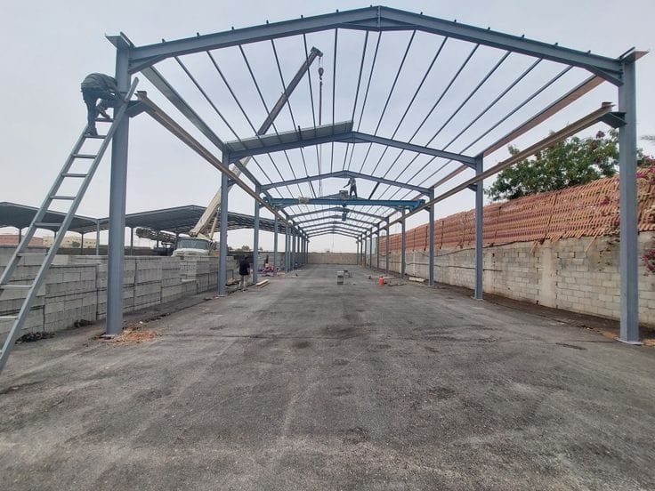 مشروع تركيب مستودعات وهناجر حديد للمشاريع والتخزين - صورة 26